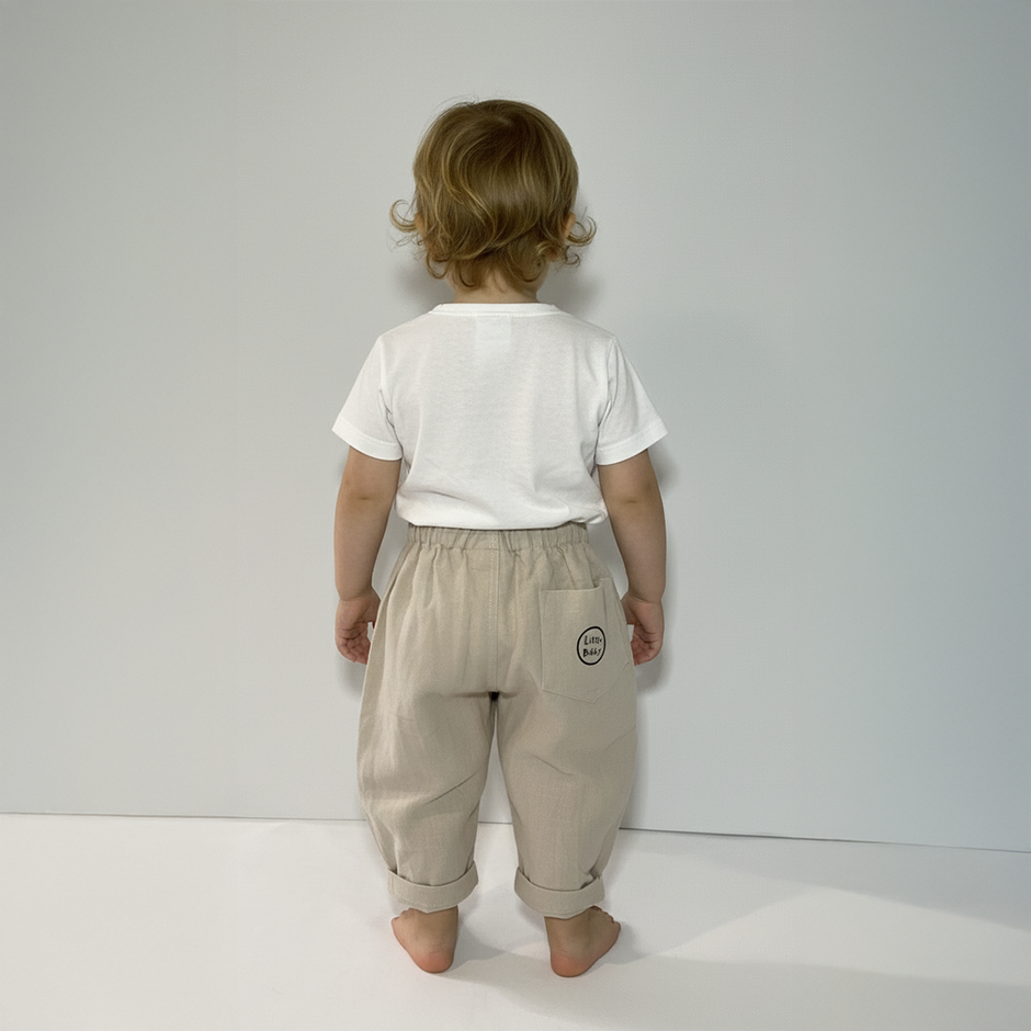Basic Slim Linen Pant