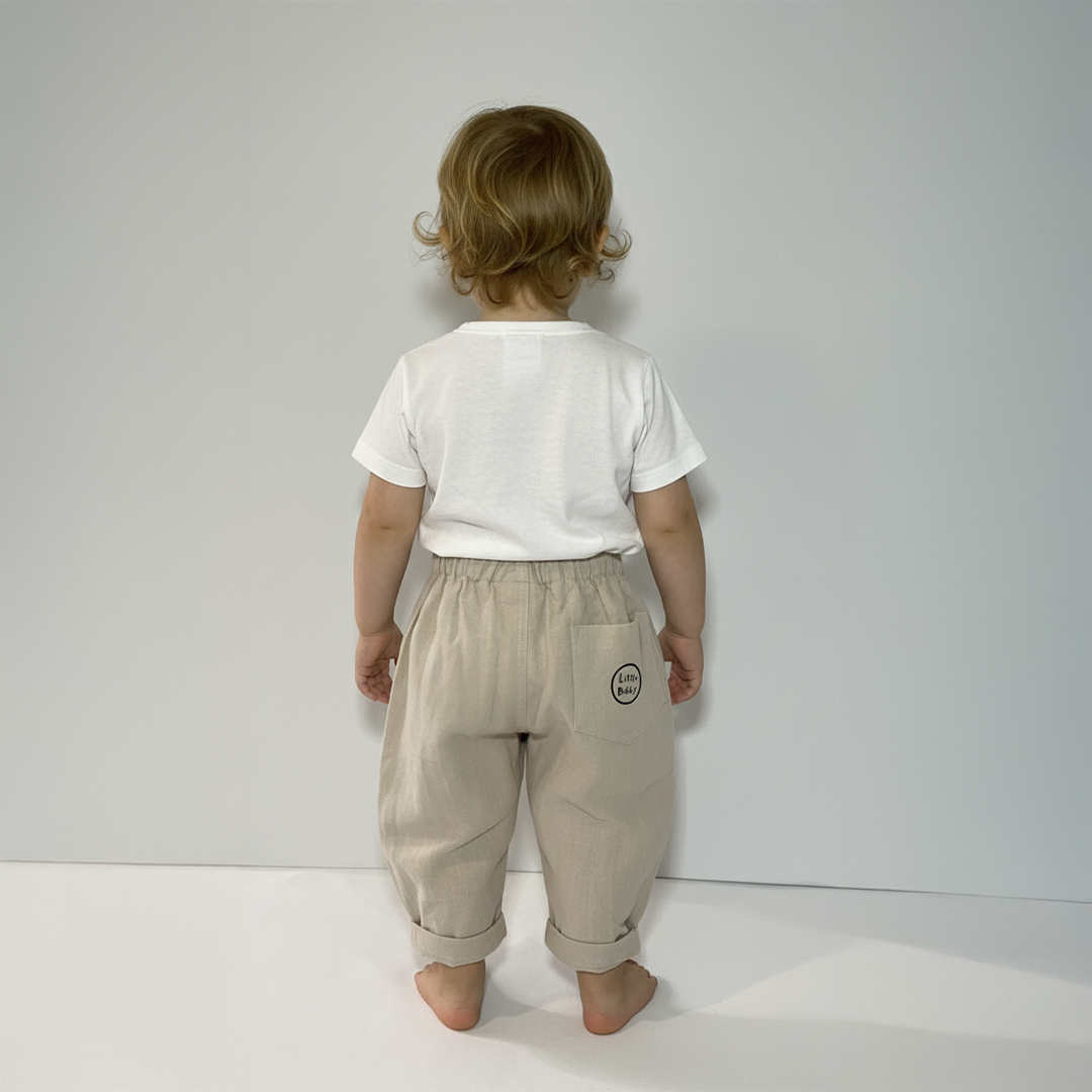 Basic Slim Linen Pant