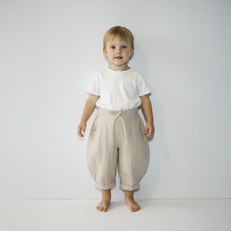 Basic Slim Linen Pant