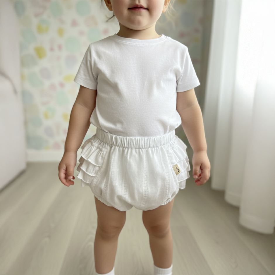 Stripe Frill Bloomers